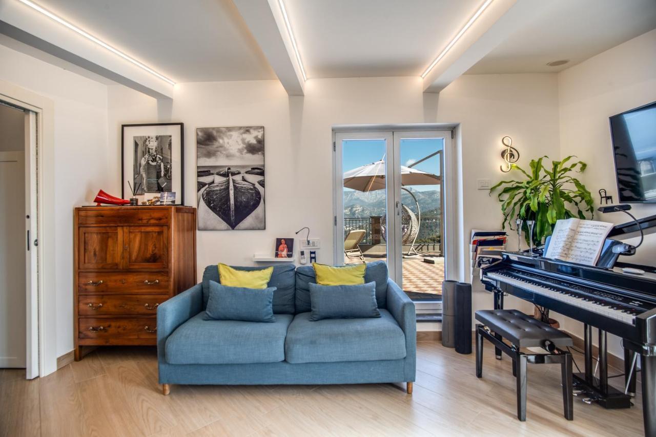 Villa Caruso Private Heated Pool & Sea View Sorrento Exterior photo